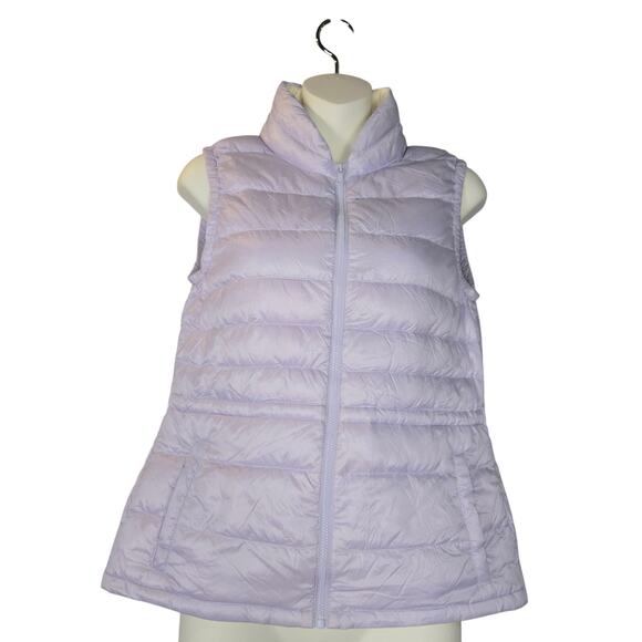 Uniqlo Jackets & Blazers - Uniqlo Womens Medium Down Puffer Vest Coat Purple Lightweight Snow Ski Outdoors